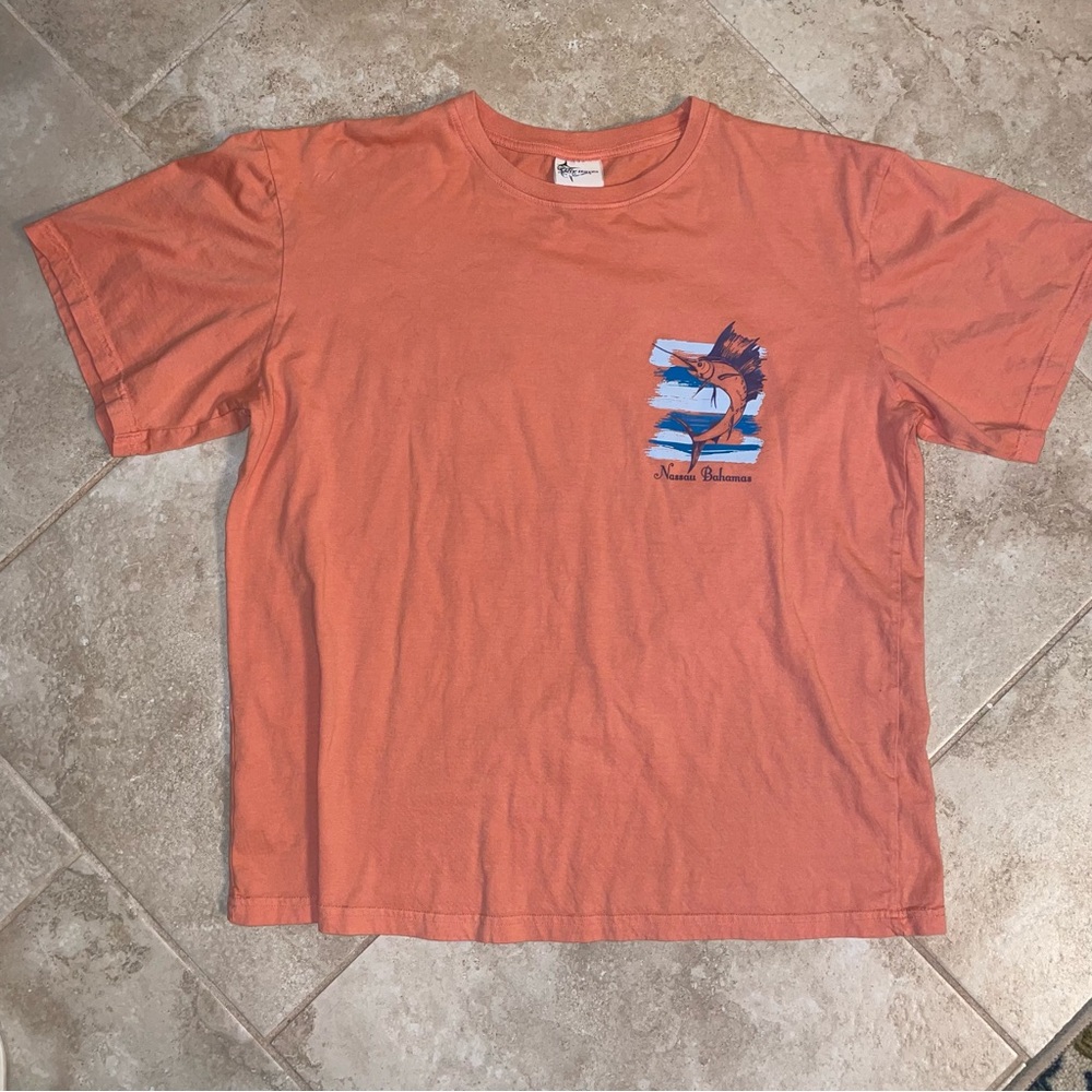 Orange Graphic T-Shirt